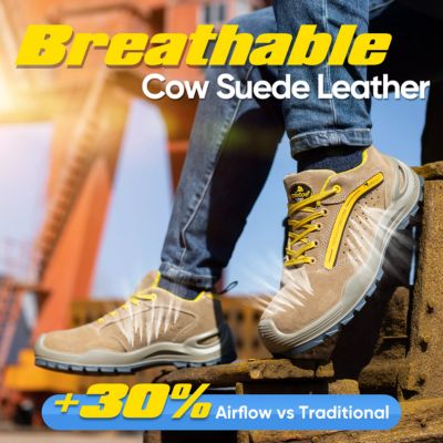  Safetoe L-7296 S1P SRC Slip Resistant Low Ankle Safety Shoes 