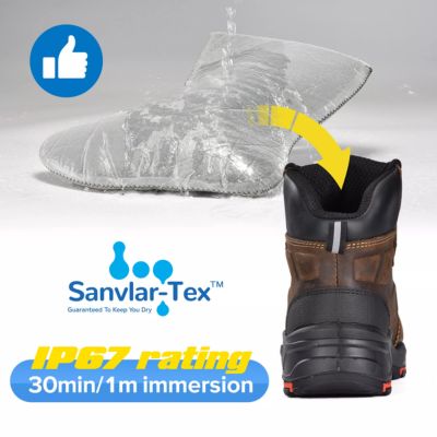  	SAFETOE M 8552 WORK SAFETY BOOTS SUPERIOR OIL AND SLIP RESISTANT INDUSTRIAL SAFETY BOOTS