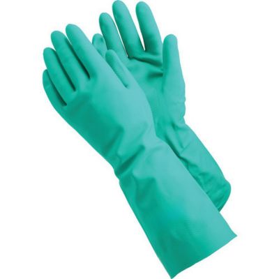  RUBBEREX RN15 FLOCKLINED FOOD GRADE & CHEMICAL RESISTANT NITRILE GLOVES 