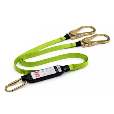 TOHO ML 209 Shock Absorbing 1.8 Meter Double Lanyard with Anti-Fall Hook