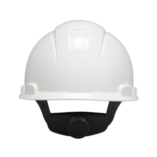 3M H-701P WHITE HARDHAT HELMET WITH 4-POINT PINLOC