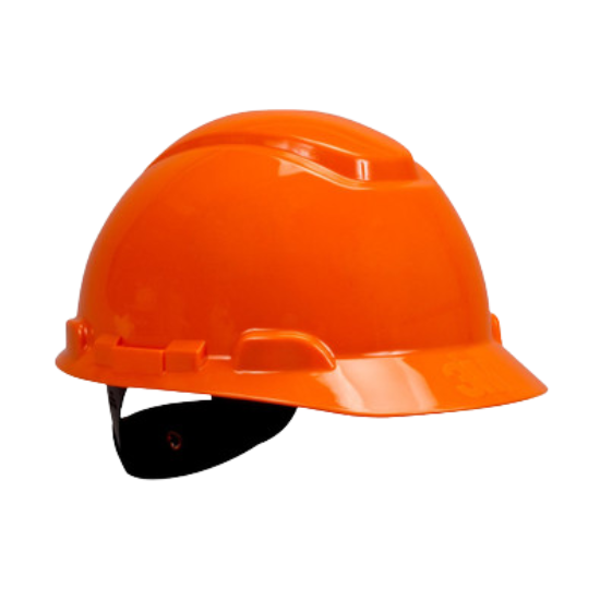 3M H-706R HardHat Helmet with 4-Point Ratchet Susp