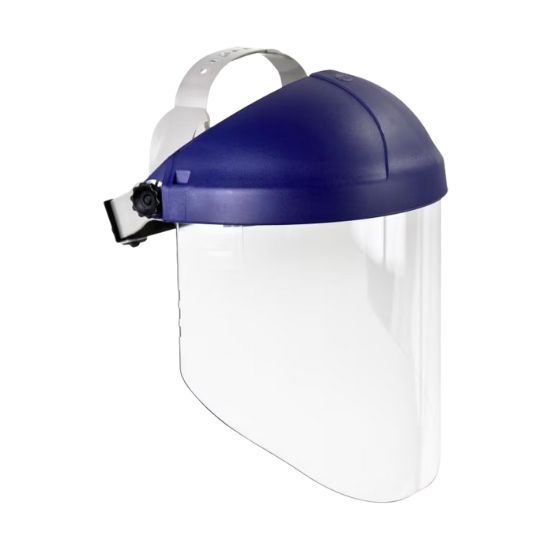 3M-H8A-Ratchet Headgear with Clear Poly carbonate Face Shield
