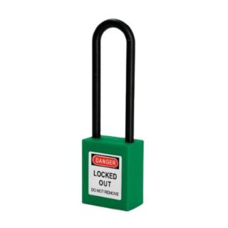 LOTO PL-G37 Nylon Long Shackle Non-Conductive Safety Padlock
