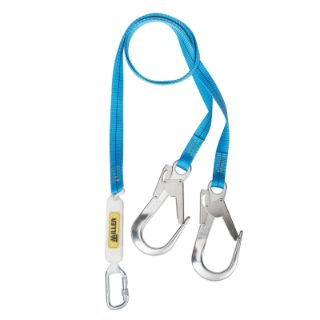 Honeywell Titan 1013431 2 Meter Shock Absorbing Safety Double Lanyard