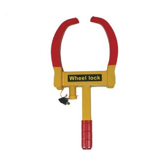 Heavy Duty Steel Car Parking Lock Wheel Clamp Adjustable Anti Theft Device