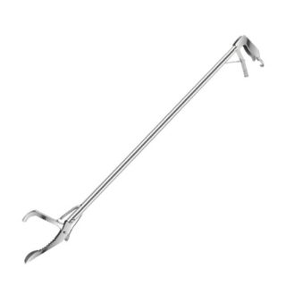 5 Feet Stainless Steel Snake Catcher with Non-Slip Textured Handle
