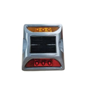 Aluminium Solar LED Waterproof Flashing Reflective Cat Eye Road Stud