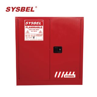 SYSBEL WA810300R Red 30 Gallon 114 L CE and FM Approved Combustible Liquid Safety Storage Cabinet