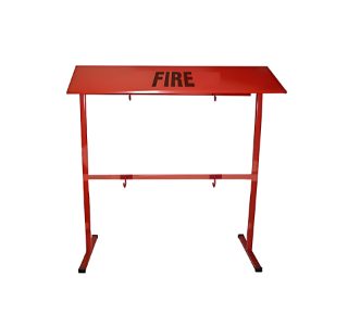 INDUSTRIAL FIRE BUCKET STAND 4 AND 6 BUCKET CAPACITY FREE STANDING METAL SAFETY STAND