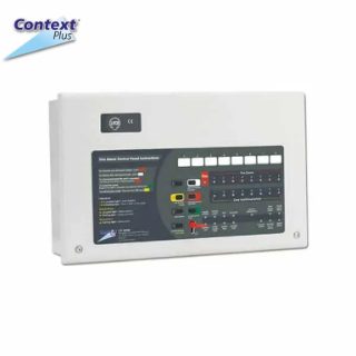 CONTEXT PLUS IP30 CONVENTIONAL FIRE ALARM PANEL 2 4 AND 8 ZONE EN54 2/4 CERTIFIED SAFETY EQUIPMENT