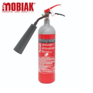 MOBIAK 2 KG CARBON DIOXIDE CO2 PORTABLE FIRE EXTINGUISHER