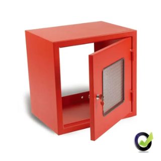 POWDER COATED MILD STEEL FIRE HOSE REEL CABINET