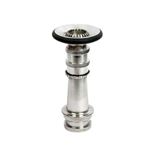 HEAVY DUTY N TPN 01 STAINLESS STEEL TRIPLE PURPOSE FIRE FIGHTING SAFETY NOZZLE