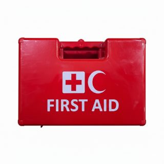 SAFETY FIRST AID GKB301 EUROPEAN STANDARD FIRST AID KIT FOR 25 PEOPLE WITH WALL MOUNT