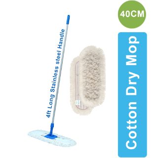 Cotton Dry Mop 40CM 60CM 90CM for Dry Floor Cleaning