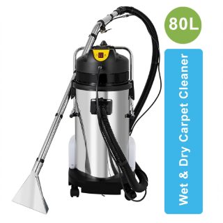 Industrial LC 802SC 80L Stainless Steel Wet and Dry Carpet Vacuum Cleaner