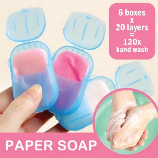 6397 PAPER SOAP 6PCS BOX