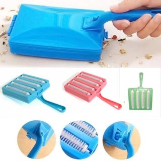 A8014 Plastic Manual Carpet Sofa and Upholstery Cleaning Brush