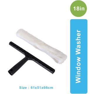 AF06018 Window Washing Wiper with Alnico Blade for Glass and Window Cleaning