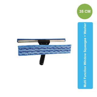 91035 Multi-Function Window Squeegee and Washer 35cm for Glass and Smooth Surfaces