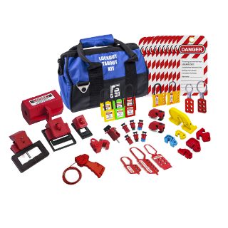 LOTO Complete Electrical Safety Lockout Kit Multi Device Professional Set