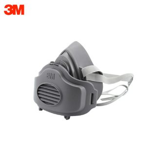 3M 3200 Reusable Half Mask Respirator with Snap Fit Cartridge Attachment