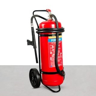 25 KG Wheeled Trolley Dry Chemicals Powder Fire Extinguisher