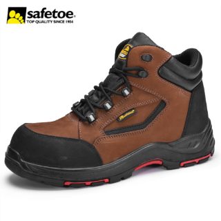Safetoe M-8361 S3 SRC High Ankle Safety Shoes with 300°C Heat Resistant HRO Outsole