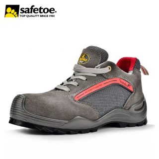 Safetoe L-7296 Grey S1P SR FO Anti Static Breathable Steel Toe Safety Shoes