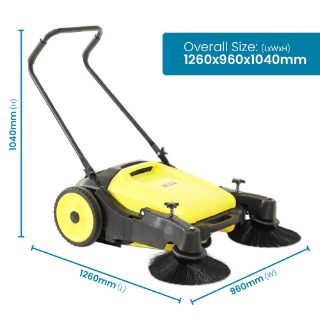 T70 - BAIYUN CLEANING HAND PULL SWEEPER