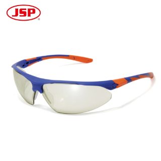 JSP Stealth 9000 ASA770-16R100 Smoke Lens Safety Glasses with Anti Scratch and Anti Fog Protection