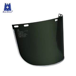 Blue Eagle FC48G3 Light Green Polycarbonate Face Shield Visor with UV Protection