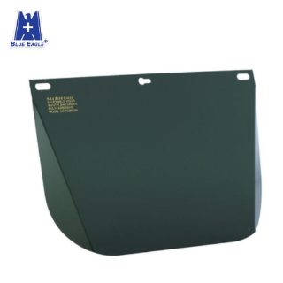 Blue Eagle FC48G3N Heat Resistant Light Green Polycarbonate Face Shield Visor