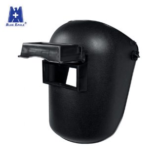 Blue Eagle 633P Polypropylene Welding Helmet with Flip-Up Lens Holder and Ratchet Suspension
