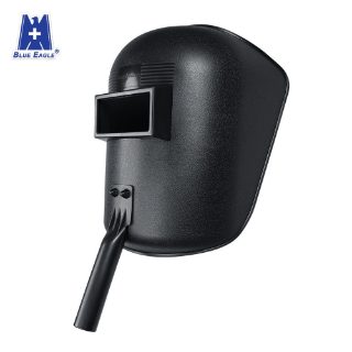 Blue Eagle 632P Black Polypropylene Handheld Welding Face Shield with Fixed Lens Holder