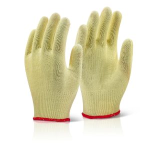 WORK SAFETY KEVLAR YELLOW CUT RESISTANT HEAT INSULATED HAND PROTECTION GLOVES