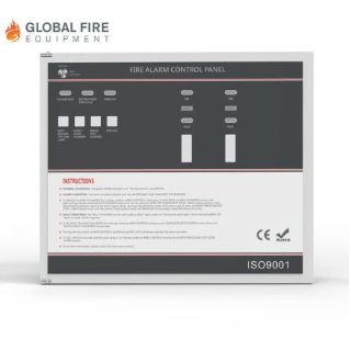 Global Fire CP100 4 Zone Conventional Fire Alarm Control Panel