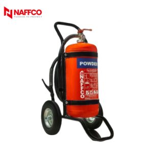 NAFFCO NTP50 50 KG DCP Dry Chemical Powder Fire Extinguisher With Trolley