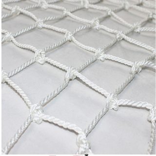 Heavy Duty Polyester Braided and Twisted Diamond Knotted Fall Protection Safety Net for Constructi