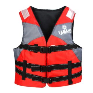 Yamaha Reflective Polyester Safety Life Jacket for Water Safety and Boating