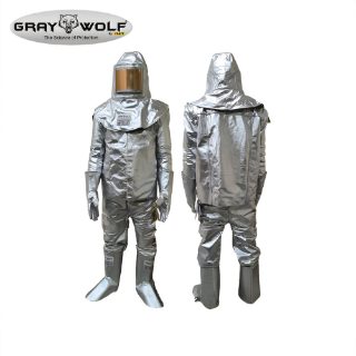 Graywolf Aluminized Molten Metal and Heat Resistant Full Body Safety Suit