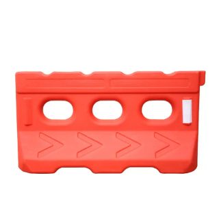 Plastic Anti-Collision Red Traffic Road Block Water Barrier