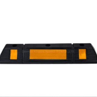 Besto WS 01 Parking Block Rubber Wheel Stopper with Reflective Tape