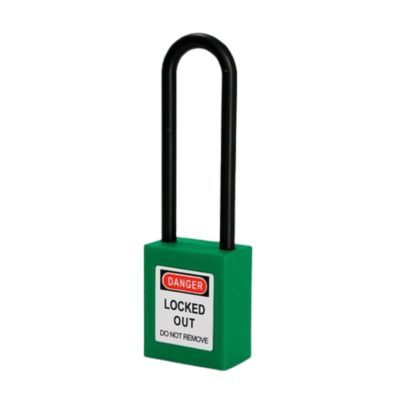 LOTO PL-G37 Nylon Long Shackle Non-Conductive Safety Padlock
