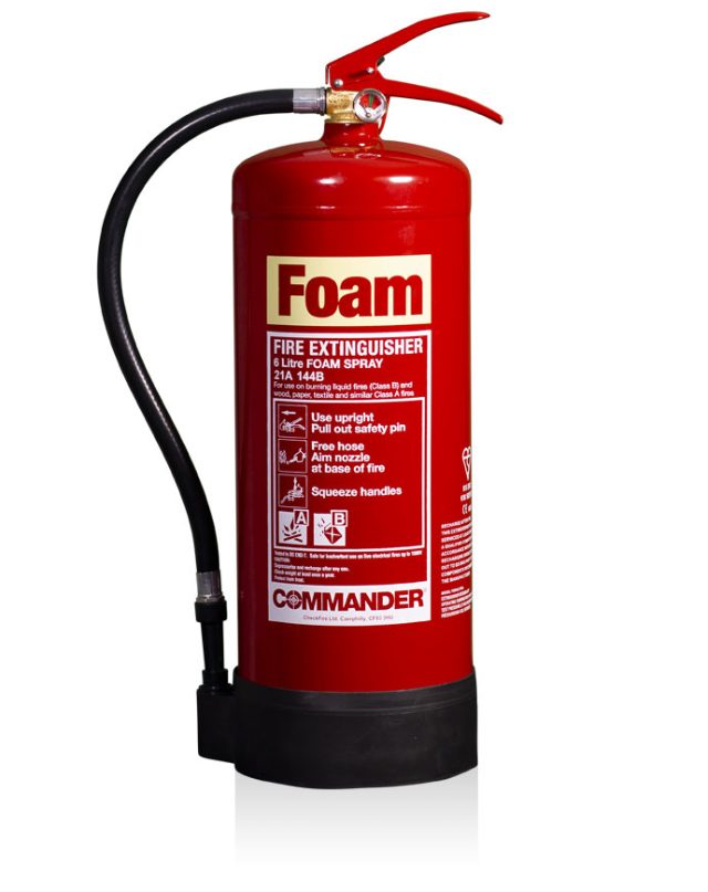 6 Liters AFFF Aqueous Film Forming Foam Fire Extinguisher