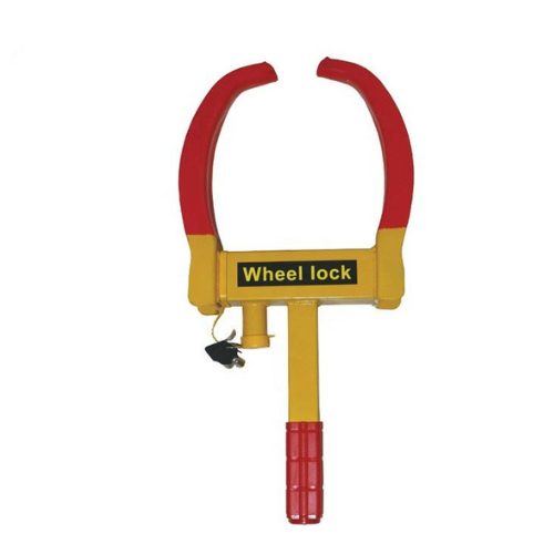 Heavy Duty Steel Car Parking Lock Wheel Clamp Adjustable Anti Theft Device