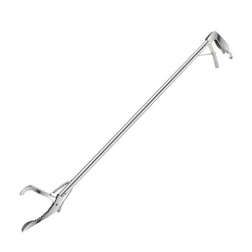 5 Feet Stainless Steel Snake Catcher with Non-Slip Textured Handle