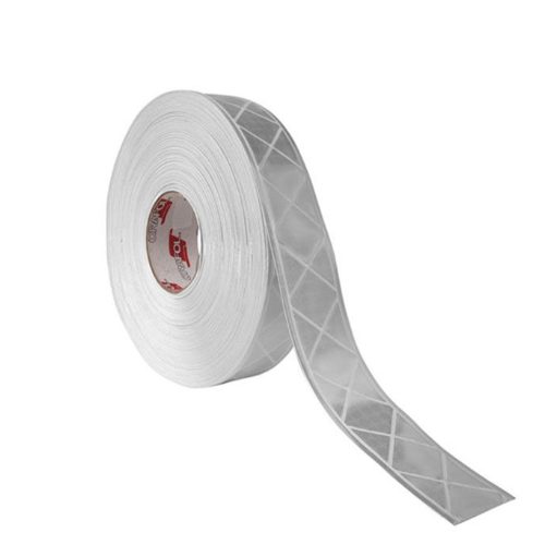 High Visibility PVC Gloss Grey Reflective Tape 2 Inch, 50 Metre and 100 Metre Roll