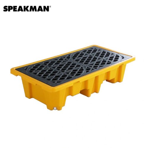SPEAKMAN ZB5 2 Drum Spill Pallet for Industrial Chemical and Liquid Containment